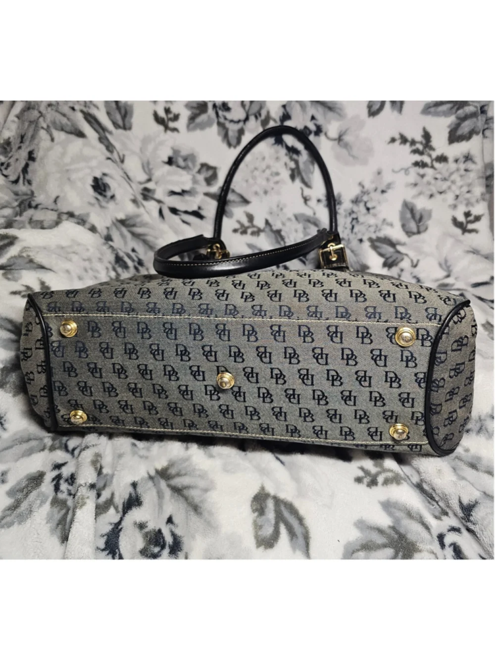 Dooney & Bourke Vintage Monogram Canvas Tote Bag